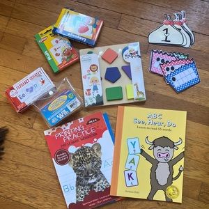 Preschool Educational Materials Bundle